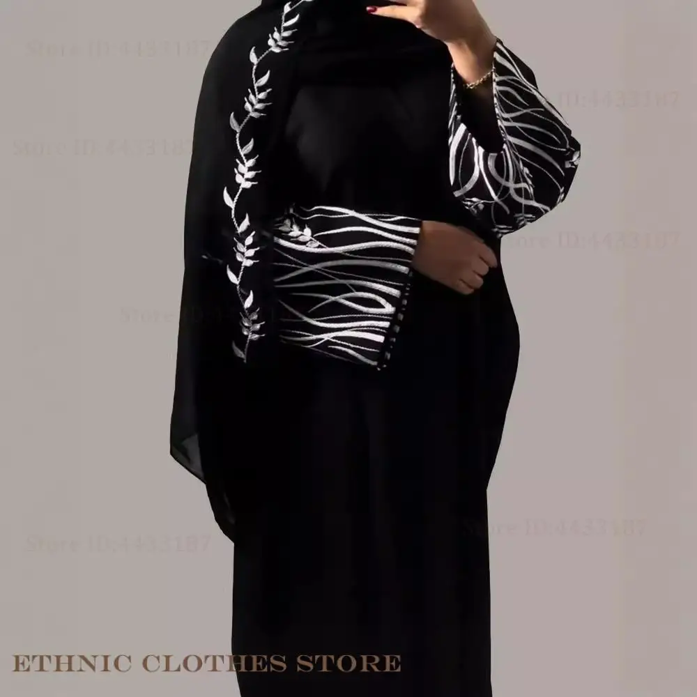 Embroidery Kebaya - Dubai Luxus Eid Ramdan Gebet Kleid