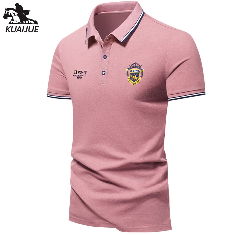 Hochwertiges Herren-Sommer-Pol – Embroidery Cotton Shirt Bewertung und Preis