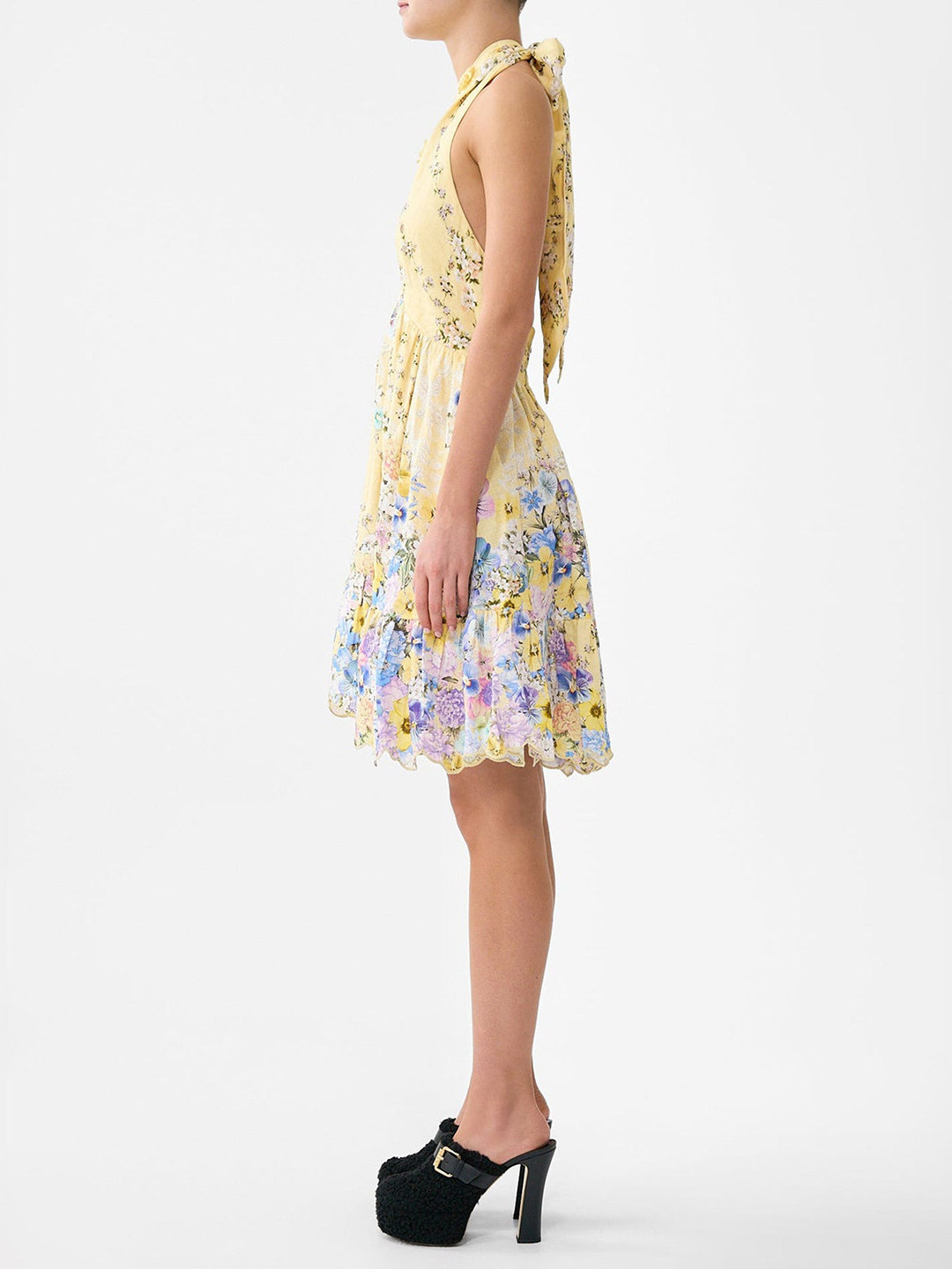 Sommerurlaubsstil Gelbes Blume – Embroidery Yellow Dress Bewertung und Preis