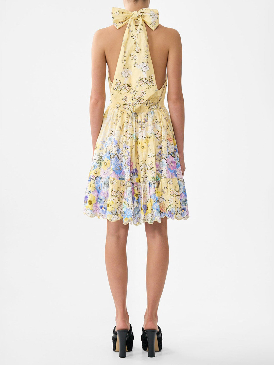 Sommerurlaubsstil Gelbes Blume – Embroidery Yellow Dress Bewertung und Preis