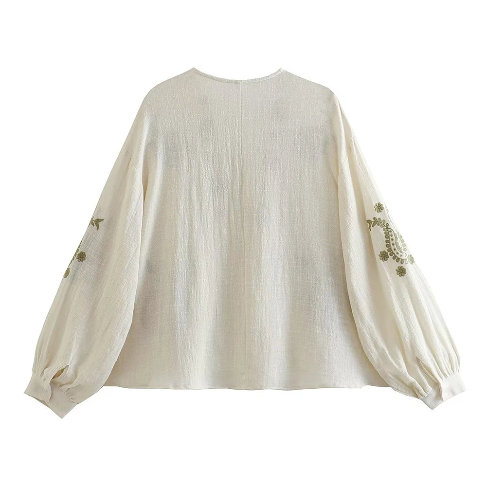 Neues, lockeres Baumwoll-Stick – Embroidery Cotton Shirt Bewertung und Preis