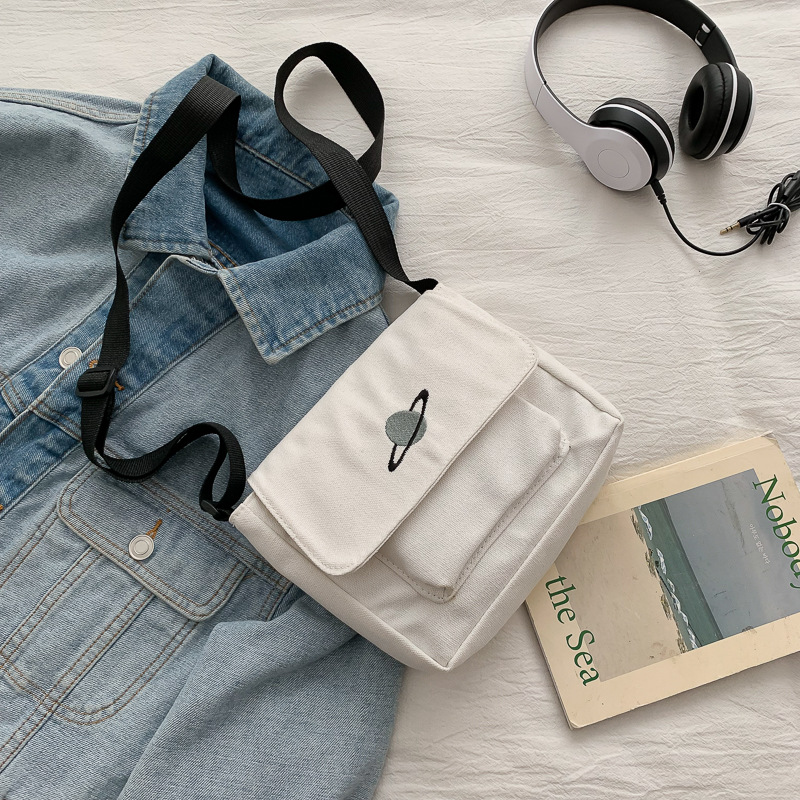Casual Collage Student Umhänge – Embroidery Bag Bewertung und Preis