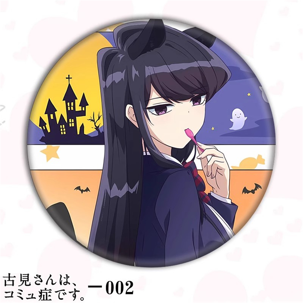 58mm Anime Komi kann nicht kom – Embroidery Reddit Bewertung und Preis